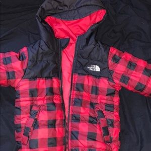 Toddler Boys reversible North Face